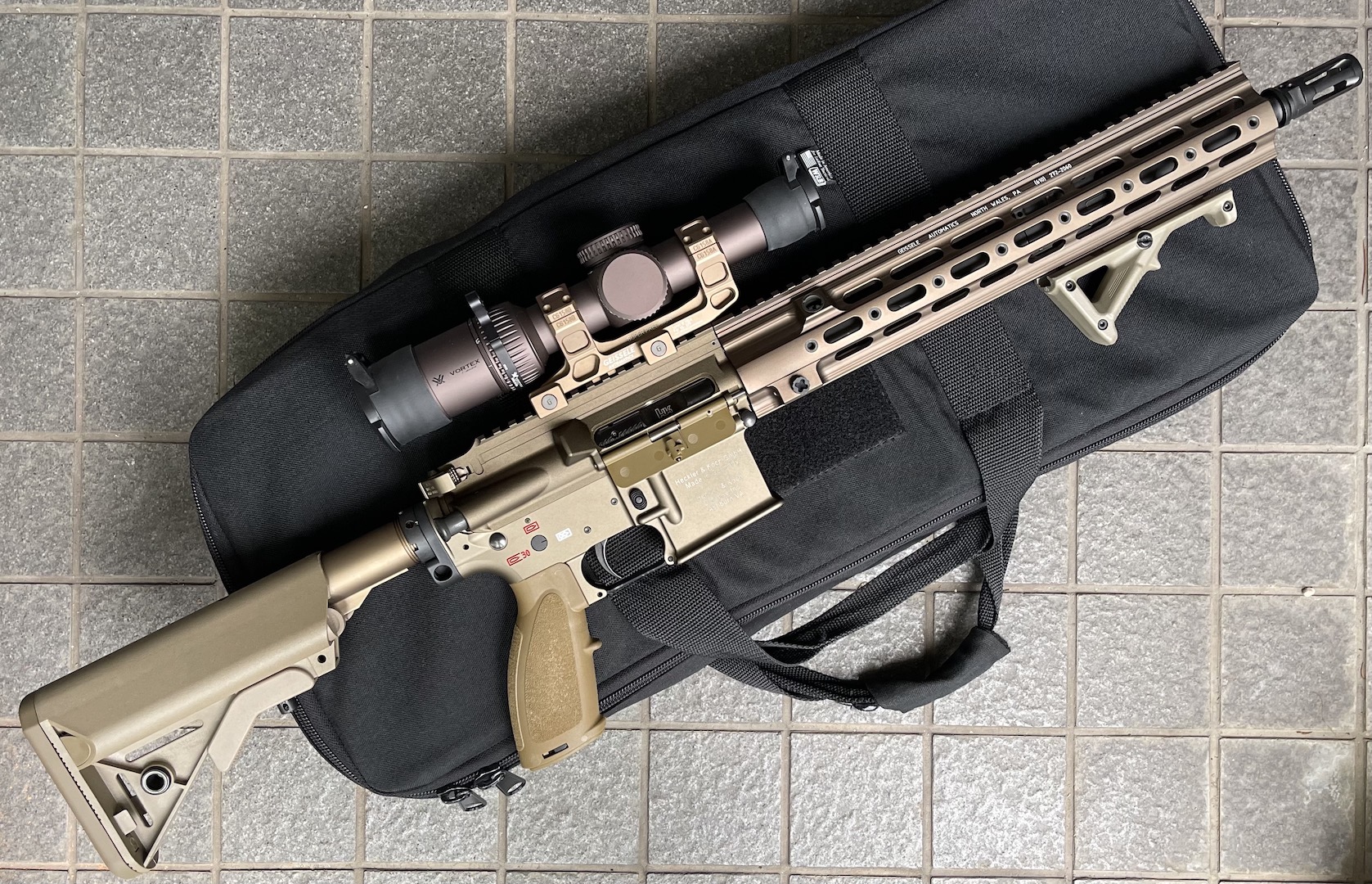 OP complete CAG HK416 tanodized VFC CO2 RS | OPTICS DEALER